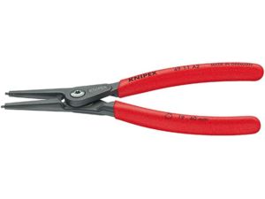 Precízne kliešte na poistné krúžky 140 mm, vonkajšie rovné. Knipex - 49 11 A1 - DIN 5254 A
