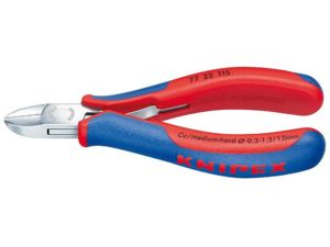 Bočné štikacie kliešte pre elektroniku 130 mm KNIPEX 77 22 130