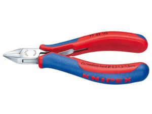 Bočné štikacie kliešte pre elektroniku 130 mm KNIPEX 77 42 130