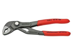 Kliešte na rúrky 150 mm. Knipex 87 01 150 Mini-Cobra.