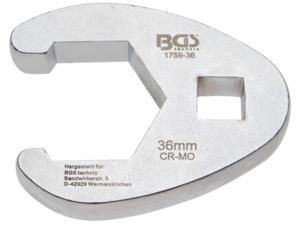 Plochý otvorený kľúč 1/2" - 36 mm BGS101759-36