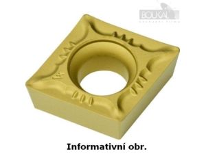 Vymeniteľné rezné doštičky HM - CCMT 060204. Sada 10 kusov (A4/A5/B4/B5/D5)