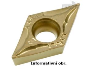 Vymeniteľné rezné doštičky HM - DCMT 070202. Sada 10 kusov (A2/A3/B2/B3)