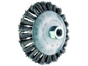 Kužeľová kefa KBG 11515/M14 CT ST 0,50 SGP. PFERD - splietaná so závitom