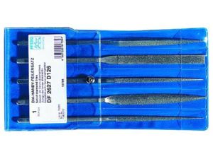 Sada diamantových pilníkov PFERD Handy DF 2627 / D 181
