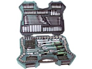 Gola sada 1/4", 3/8" a 1/2" - německý výrobca Mannesmann 215 dielov v kufri