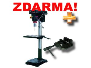 Stĺpová vŕtačka Proma E-2020F / 400. ZADARMO zverák Proma SVP-125