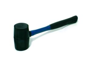 Vyklepávacia palička 250 g BGS 101960, gumená 50 mm. Rukoväť fiberglas