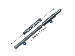 středící vrták 7,98x157mm (18-50mm) KRJ 20.1428