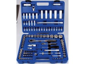 Gola sada 1/4" + 1/2" - 108 dielov Projahn 8653. 4 - 32 mm