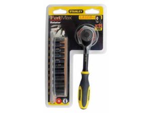 11dielna sada hlavíc s račňou 1/4" Stanley " Rotator "FatMax (R)