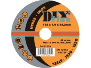 Rezný kotúč DIY o rozmere 150 x 1,6 x 22,2 mm.