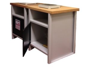 Podstavec Alzmetall pre vŕtačku (700 x 600 x 840 mm)