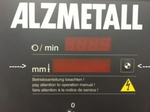 Digitálny ukazovateľ hĺbky vŕtania za Alzmetall ALZTRONIC 14