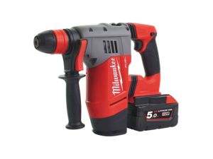 Aku kombinované kladivo Milwaukee M28 CHPX-502C, SDS-plus (5,0 Ah)