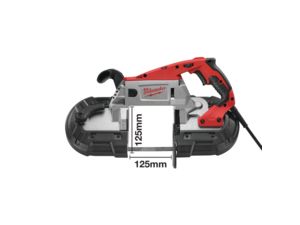 Pásová píla Milwaukee BS 125 v kufre