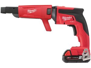 Aku skrutkovač na sadrokartón Milwaukee M18 FSGC-202x vrátane zásobníka skrutiek (2,0 Ah)
