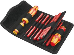 WERA 135906 Sada skrutkovačov Kraftform Kompakt VDE 16 Torque 1 (16 ks)