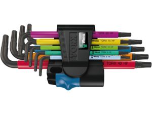 Wera 024179 Zástrčné kľúče 967/9 TX Multicolour HF 1. Sada 9 ks