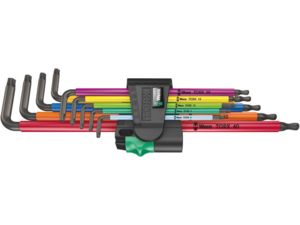 Wera 024480 Zástrčné kľúče 967/9 TX XL Multicolour 1. Sada dlhých 9 ks