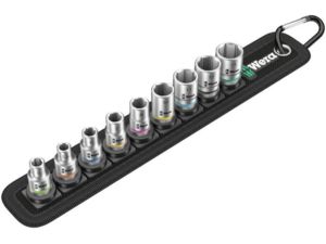 Wera 003883 Nástrčné hlavice Belt A 4 pre Zyklop 1/4" (9 ks)