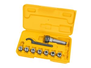 Klieštinový upínač Bernardo MK 3 a sada klieštin ER 25 3 ÷ 16 mm. 10 dielov