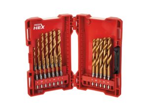 Sada bitov Milwaukee 48894 sa špirálovými HSS-G vrtákmi do kovu 2-10 mm (19 ks)