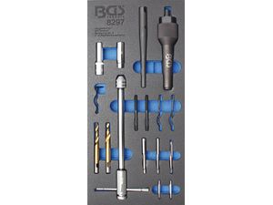 Náraďový modul 1/3 - BGS108297 Sada pre opravy závitov žeraviacich sviečok M8 a M10