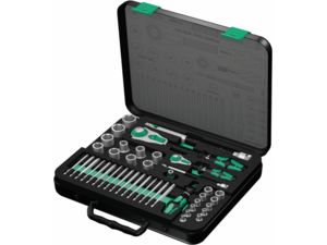 WERA 160785 Račňová sada Zyklop, upínacia časť 1/4'' / 1/2", metrická - 43 ks