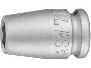 Za tepla kovaný nástrčkový kľúč 3/8" 17mm ASW