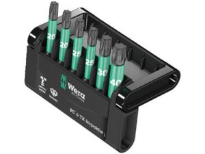 Wera 057693 Bity Bit-Check 6 TX Impaktor 1 (Sada 6 dielov)