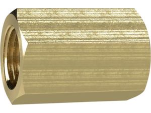 Nátrubok s vnútorným závitom mosadz G1/8" délka 22mm SW14mm RIEGLER