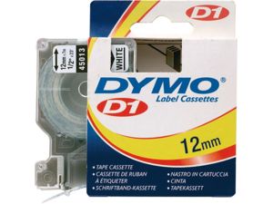 Popisovacia páska D1 45013 čierna/biela 12mmx7m DYMO