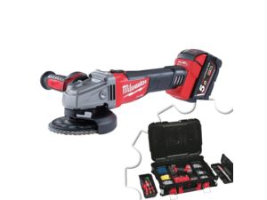 Aku uhlová brúska 125mm Milwaukee M18 CAG125X-502X (5,0 Ah).