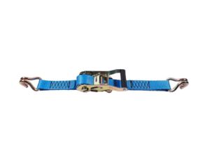Upínací dvojdielny pás CLIA s račňou 35 mm x 6 m. Modrý, do 3 t EN 12195-2