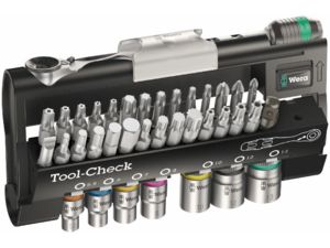 Wera 200995 Bity, račňa a držiak Tool-Check Automotive 1 (Sada 38 dielov)