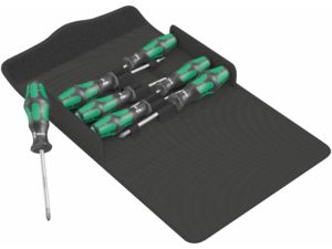 Wera 105623 Skrutkovače Kraftform Plus 300/7 Set 1 (Sada 7 dielov)