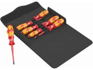 Wera 136013 Skrutkovače Kraftform Plus Series 100 Sada 100 iS/7 Set 1 (Sada 7 dielov)
