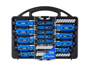 Skrutkovače Narex 34-Tool Box (Kombinovaná súprava 34 dielov)