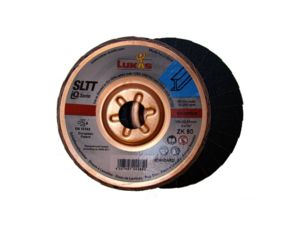 Lamelový brúsny kotúč Lukas IQ SLTT 150 mm ZK 40 Zirkokorund (P 40)