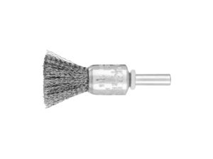 Štetcovitá kefa so stopkou Pferd PBU 1516/6 ST 0,20, nesplietaný drôt INOX