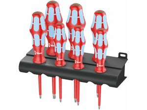 Wera 022767 Sada skrutkovačov Kraftform VDE 3167 i/7 TORX®, izolované, nerezová oceľ (7 dielov + stojan)