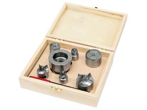 Upínacia sada pre sústruhy na drevo Bernardo DC-SET 7. M33 x 3,5 (7 dielov)
