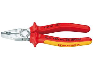 Kombinované kliešte 180 mm - 1000V. KNIPEX 03 06 180