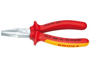 Ploché kliešte 160 mm - VDE. KNIPEX 20 06 160