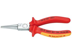 Polkruhové kliešte typu Langbeck (s predĺženými čeľusťami) 160 mm - VDE. KNIPEX 30 36 160