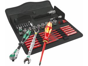 Wera 135926 Náradie Kraftform Kompakt W1 údržba (Sada 36 dielov)