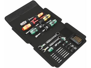 Wera 135927 Náradie Kraftform Kompakt SH 1 sanita/kúrenie s račňou 1/4" Zyklop Speed (Sada 25 dielov)