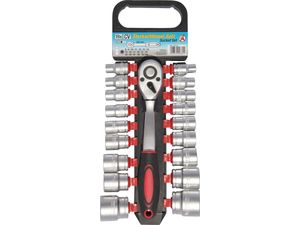 Gola sada 1/2" Kraftmann 19 dielov (8 ÷ 32 mm) BGS1015110 Pro Torque