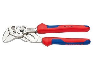 Kliešte, kliešťový kľúč 180 mm, Knipex 86 05 180